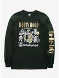 Disney Robin Hood Merry Men Band Long Sleeve T-Shirt, OLIVE, hi-res