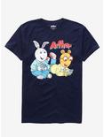Arthur & Buster Distressed T-Shirt, NAVY, hi-res