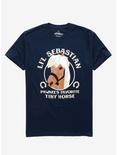 Parks and Recreation Li'l Sebastian T-Shirt, NAVY, hi-res