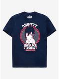 Naruto Shippuden Chibi Sasuke T-Shirt - BoxLunch Exclusive, NAVY, hi-res