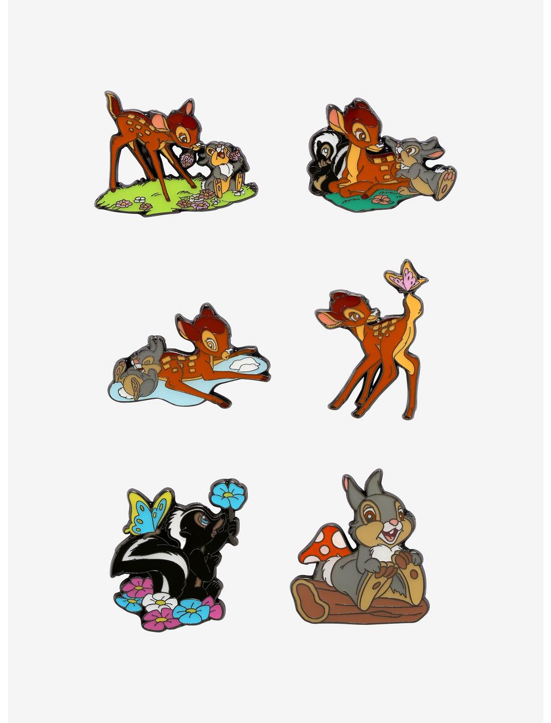 Loungefly Disney Bambi Character Blind Box Enamel Pin, , hi-res