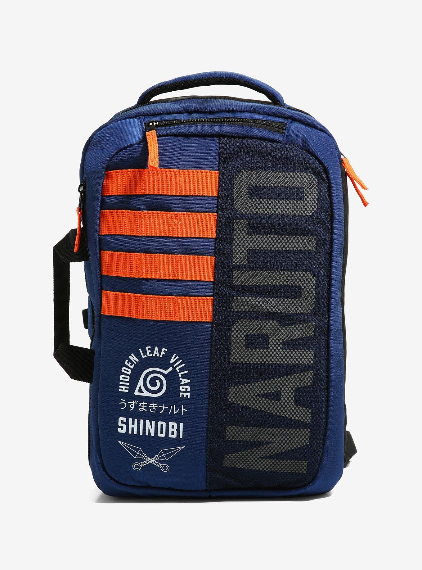 Naruto Shippuden Desktop Workspace Backpack Hot Topic