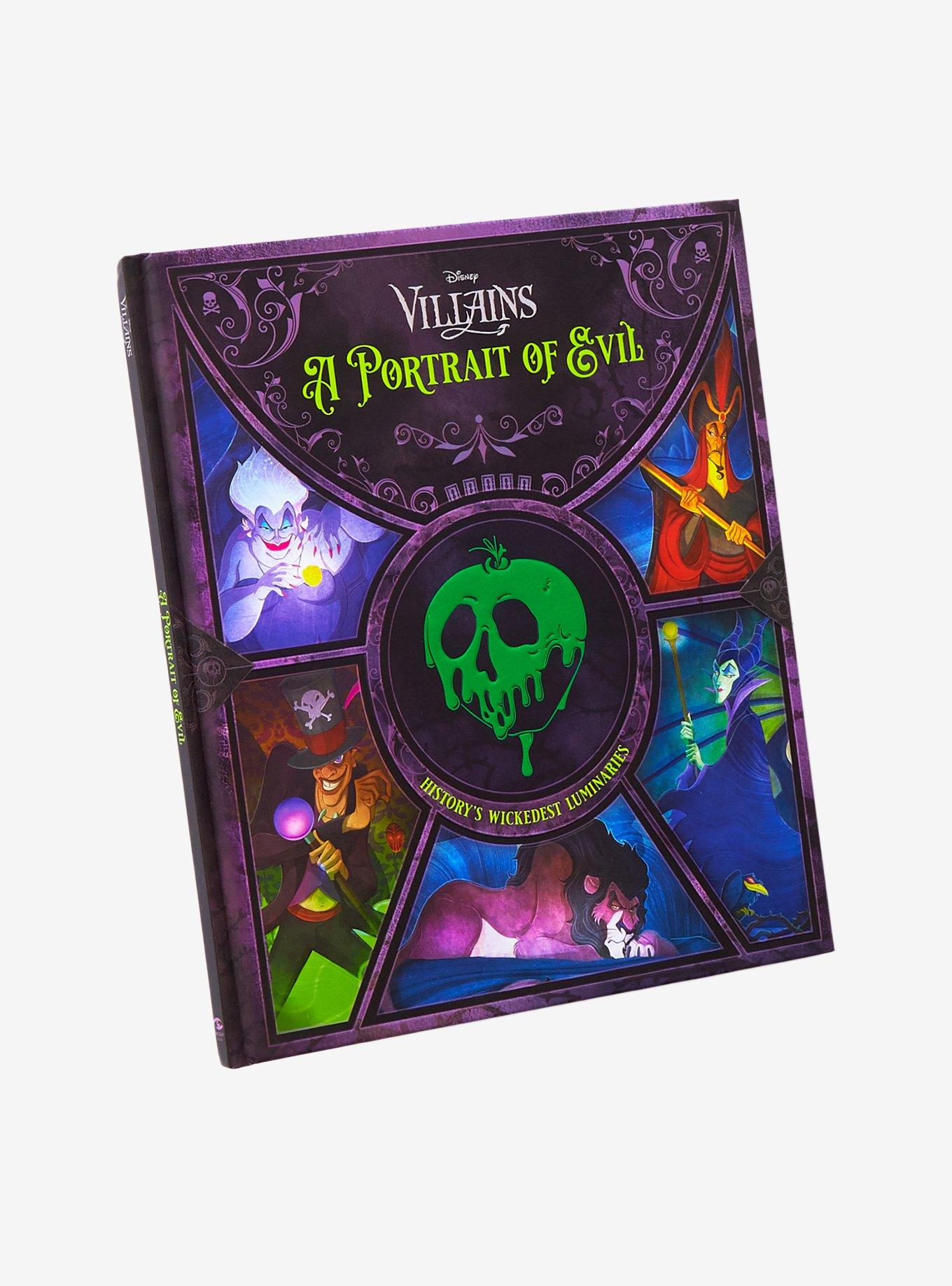 Disney Villains A Portrait Of Evil Book, , hi-res