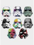 Star Wars Artistic Storm Trooper Heads Peel And Stick Wall Decals, , hi-res