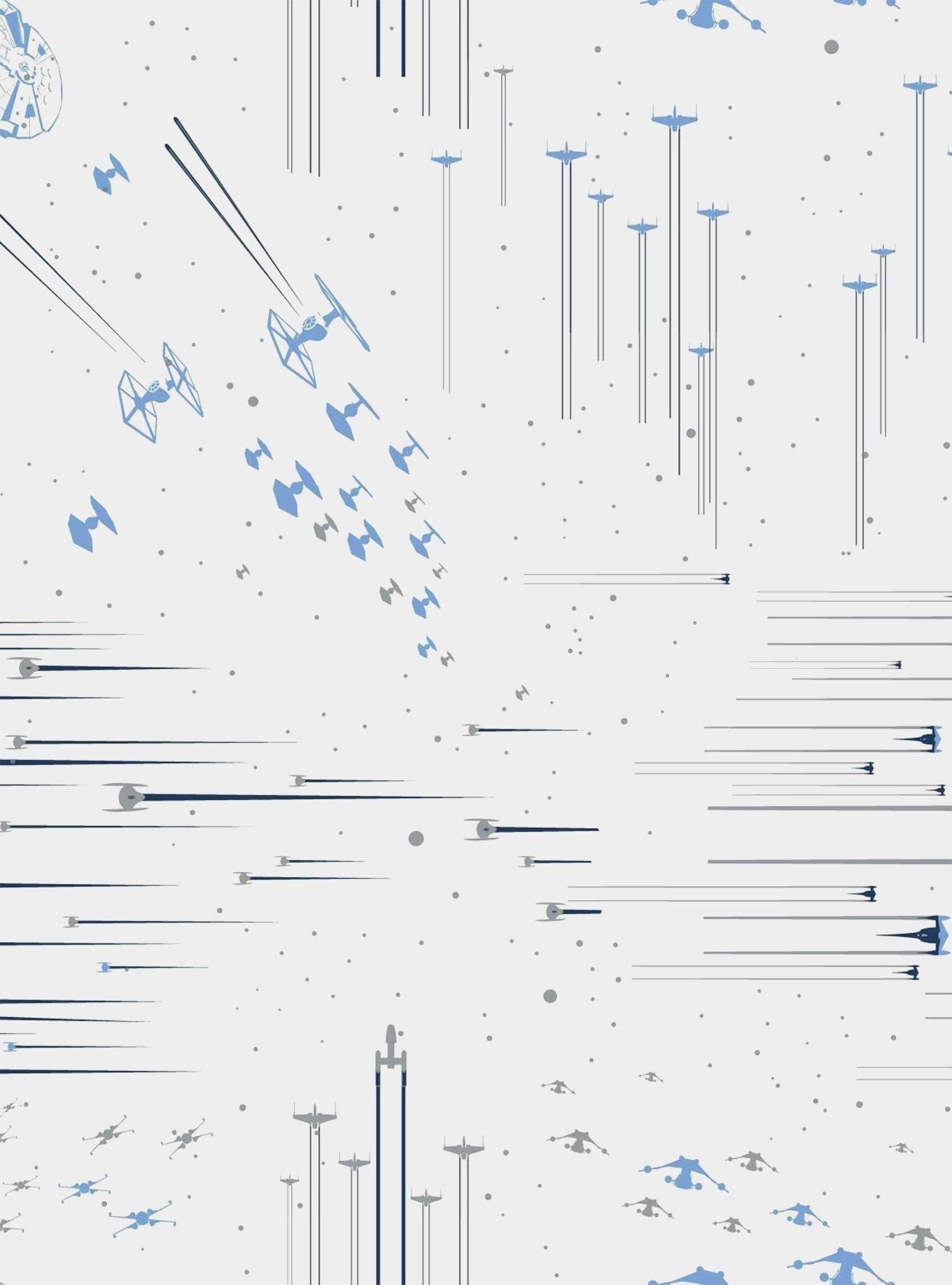 Star Wars Galactic Battles Peel & Stick Wallpaper, , hi-res