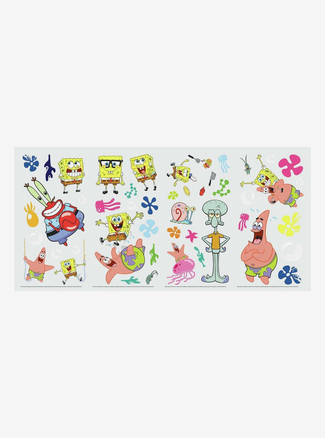 Spongebob Squarepants Classic Peel And Stick Wall Decals, , hi-res