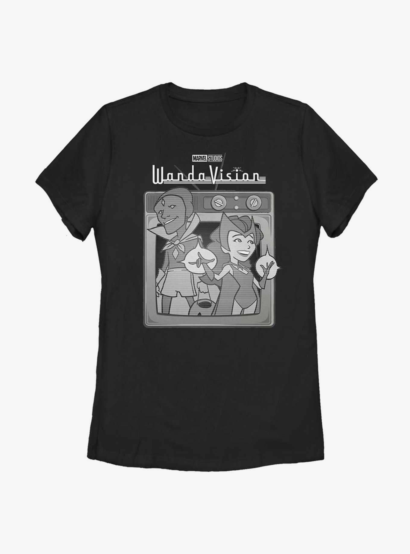 Marvel WandaVision Vintage TV Womens T-Shirt, , hi-res