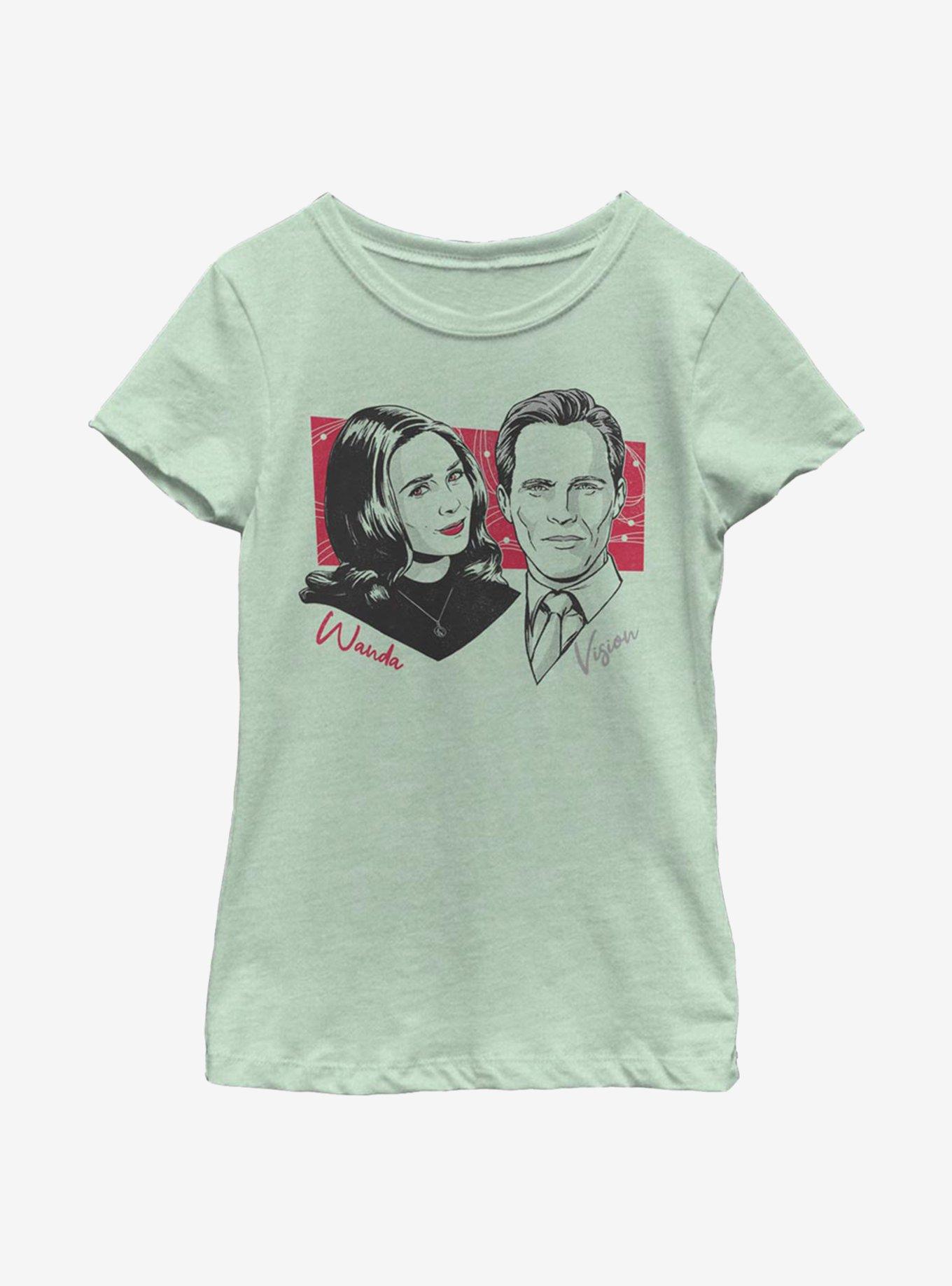 Marvel WandaVision Out Of Register Print Youth Girls T-Shirt, , hi-res