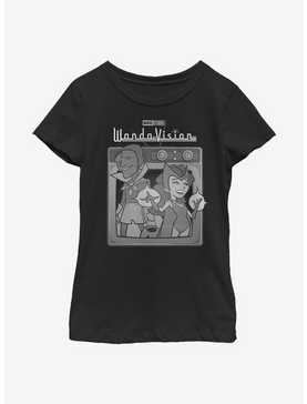 Marvel WandaVision Vintage TV Youth Girls T-Shirt, , hi-res