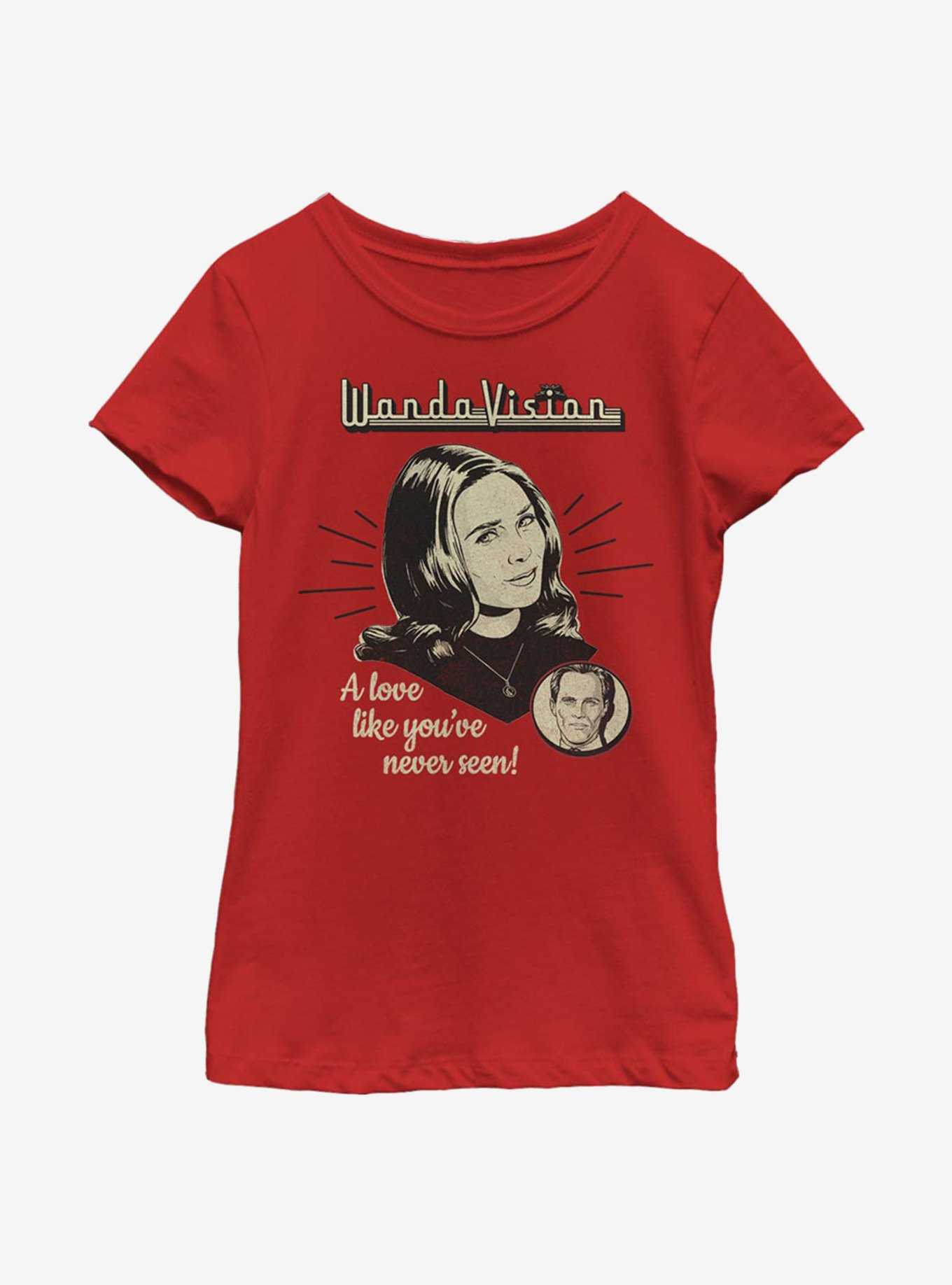 Marvel WandaVision Love Youth Girls T-Shirt, , hi-res