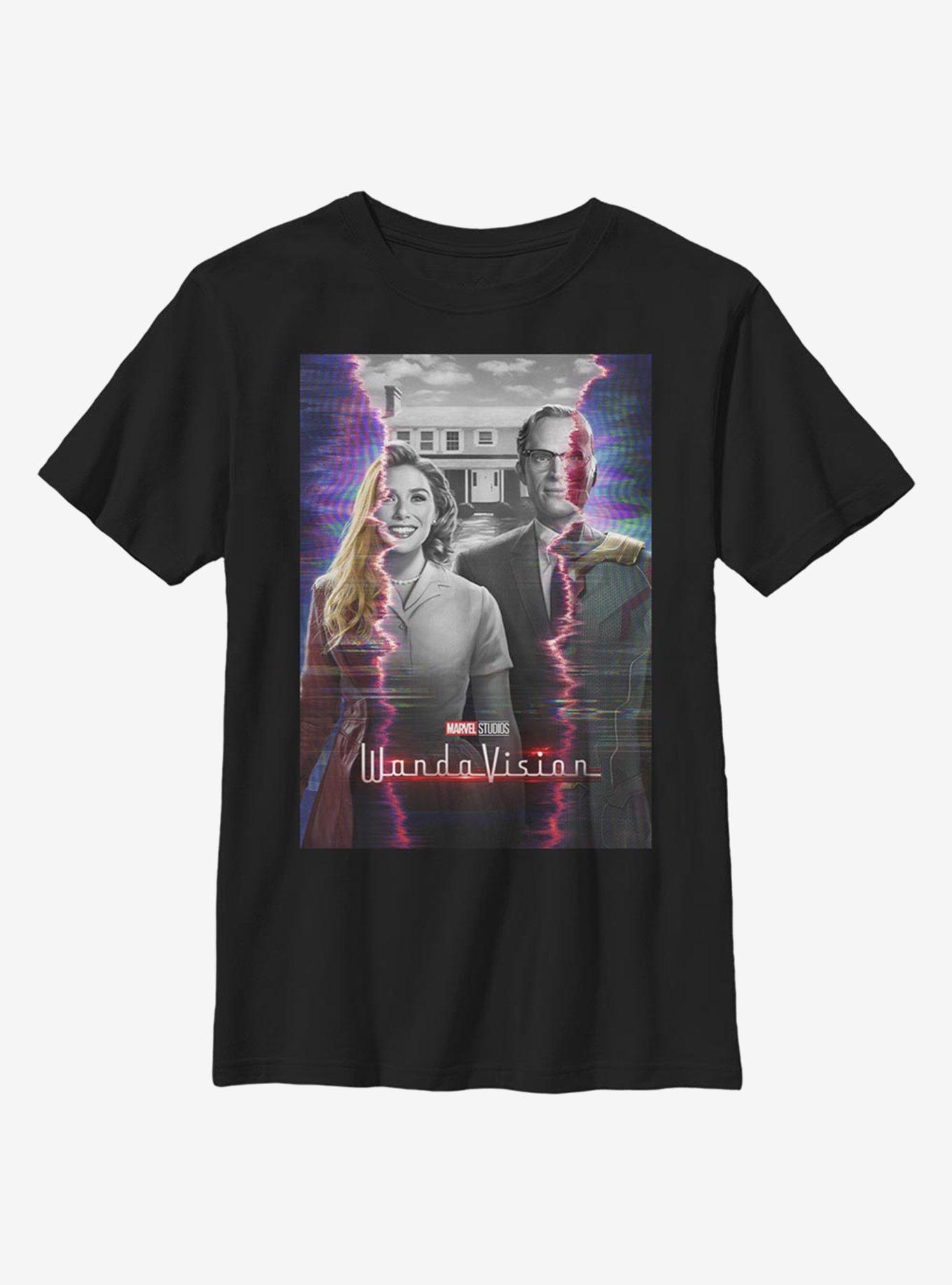 Marvel WandaVision Teaser Poster Youth T-Shirt, , hi-res