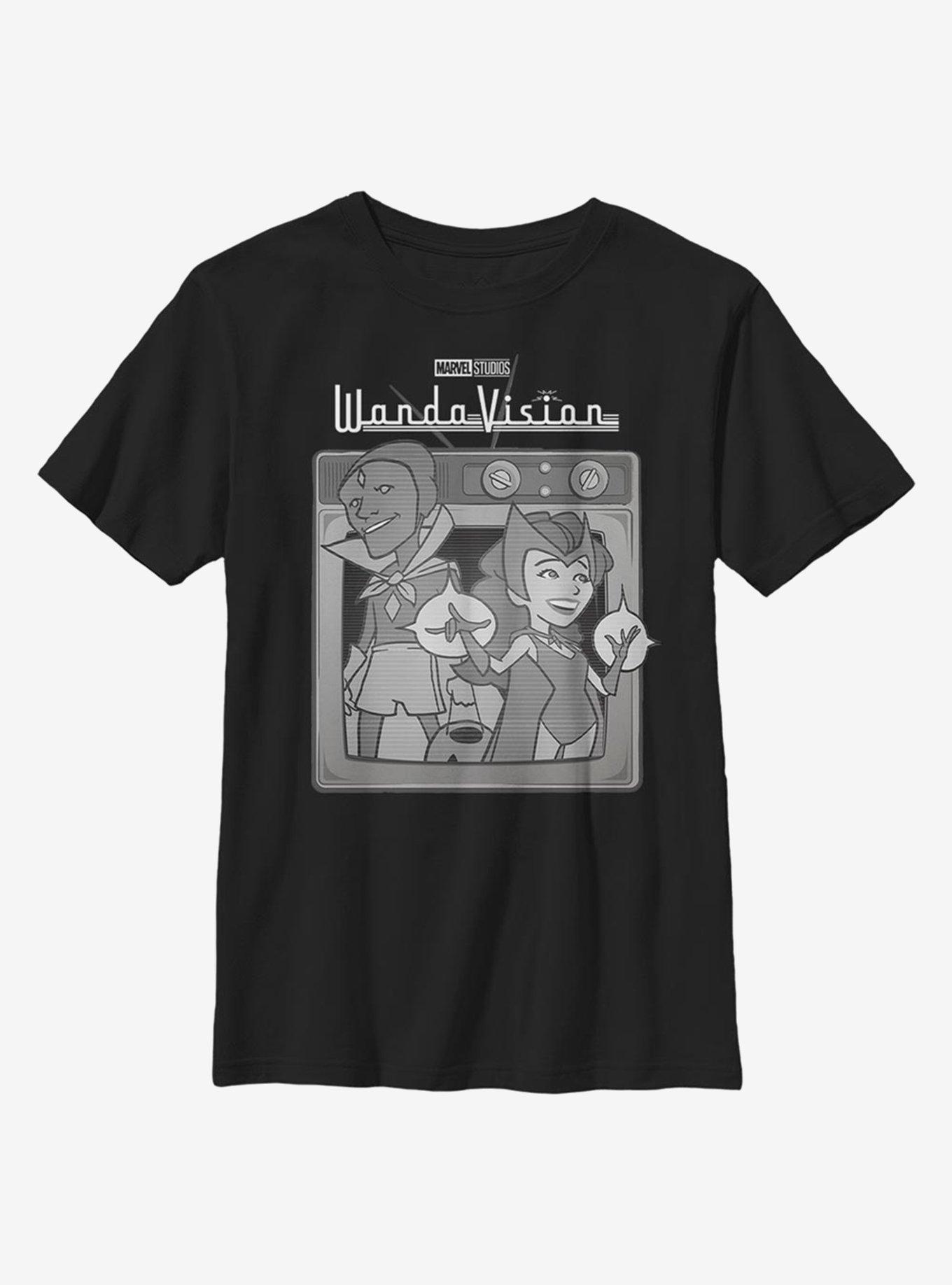 Marvel WandaVision Vintage TV Youth T-Shirt, , hi-res