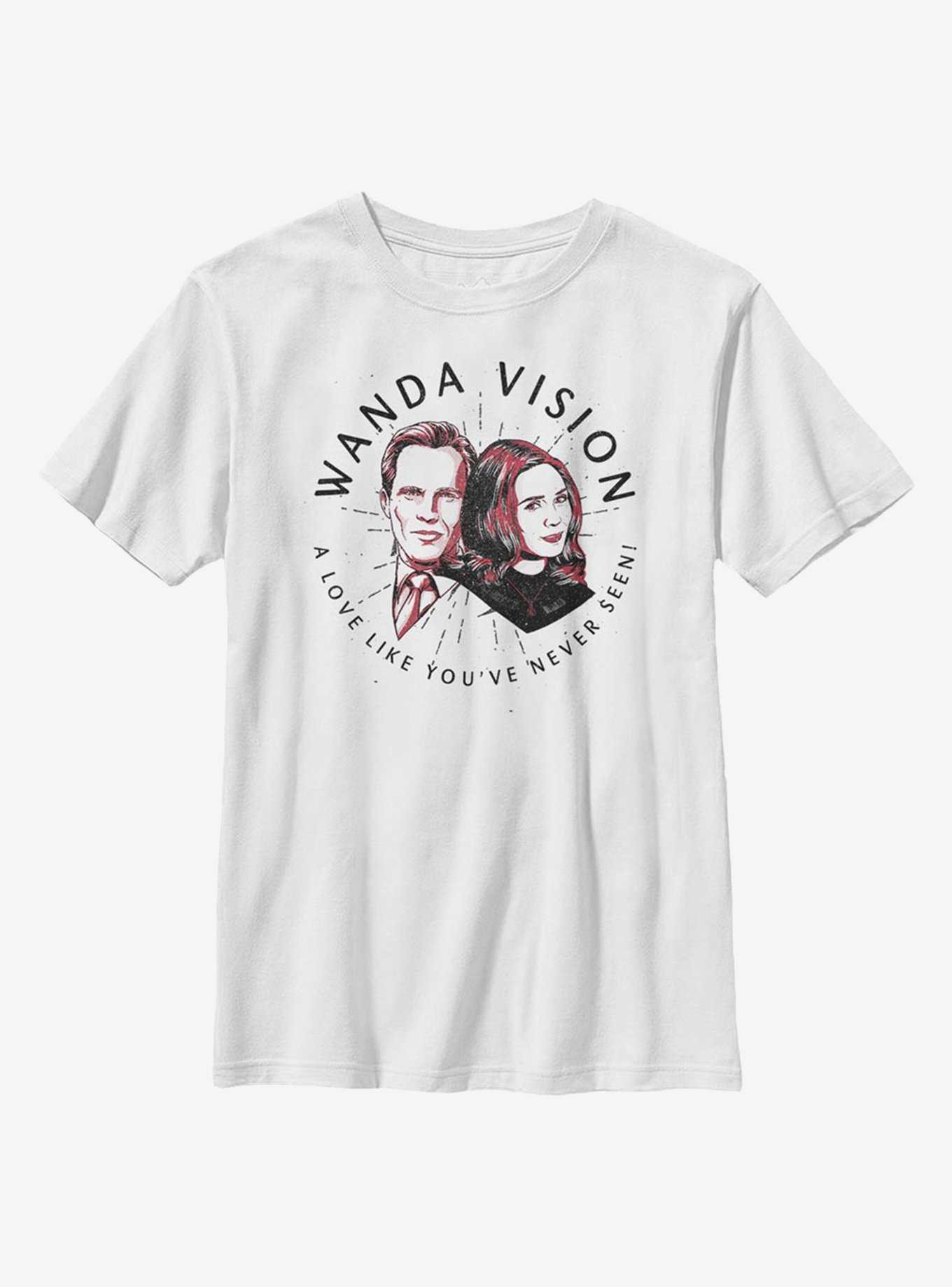 Marvel WandaVision Wanda Badge Youth T-Shirt, , hi-res