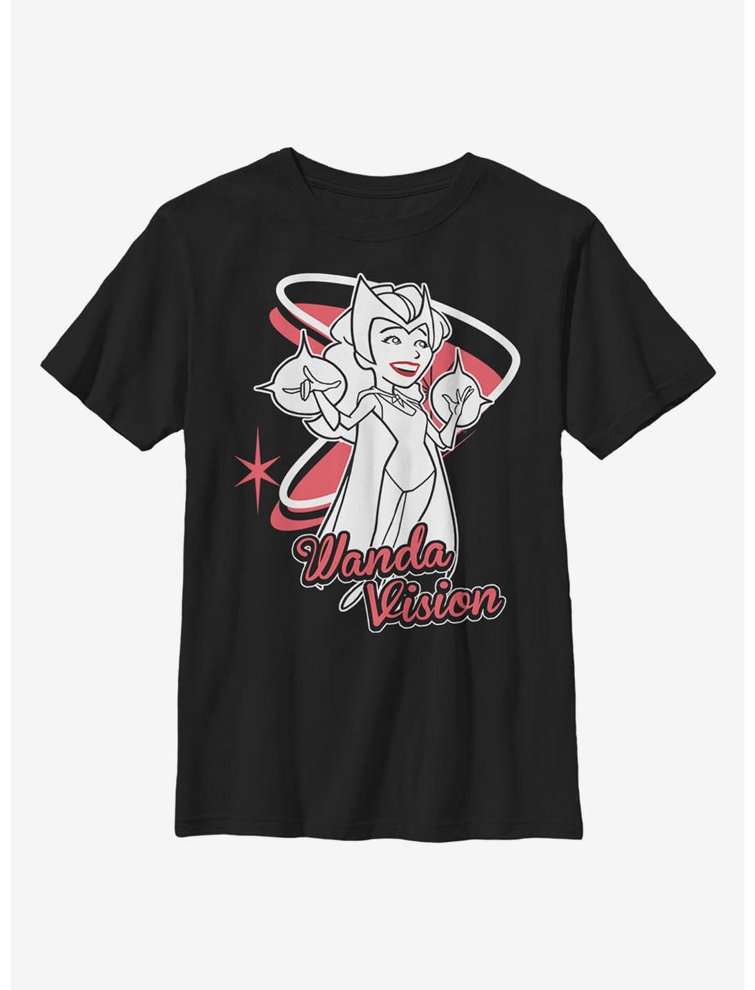 Marvel WandaVision Wanda Special Youth T-Shirt, BLACK, hi-res