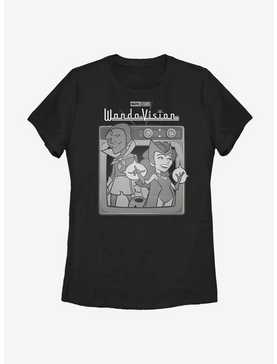 Marvel WandaVision Vintage TV Womens T-Shirt, , hi-res