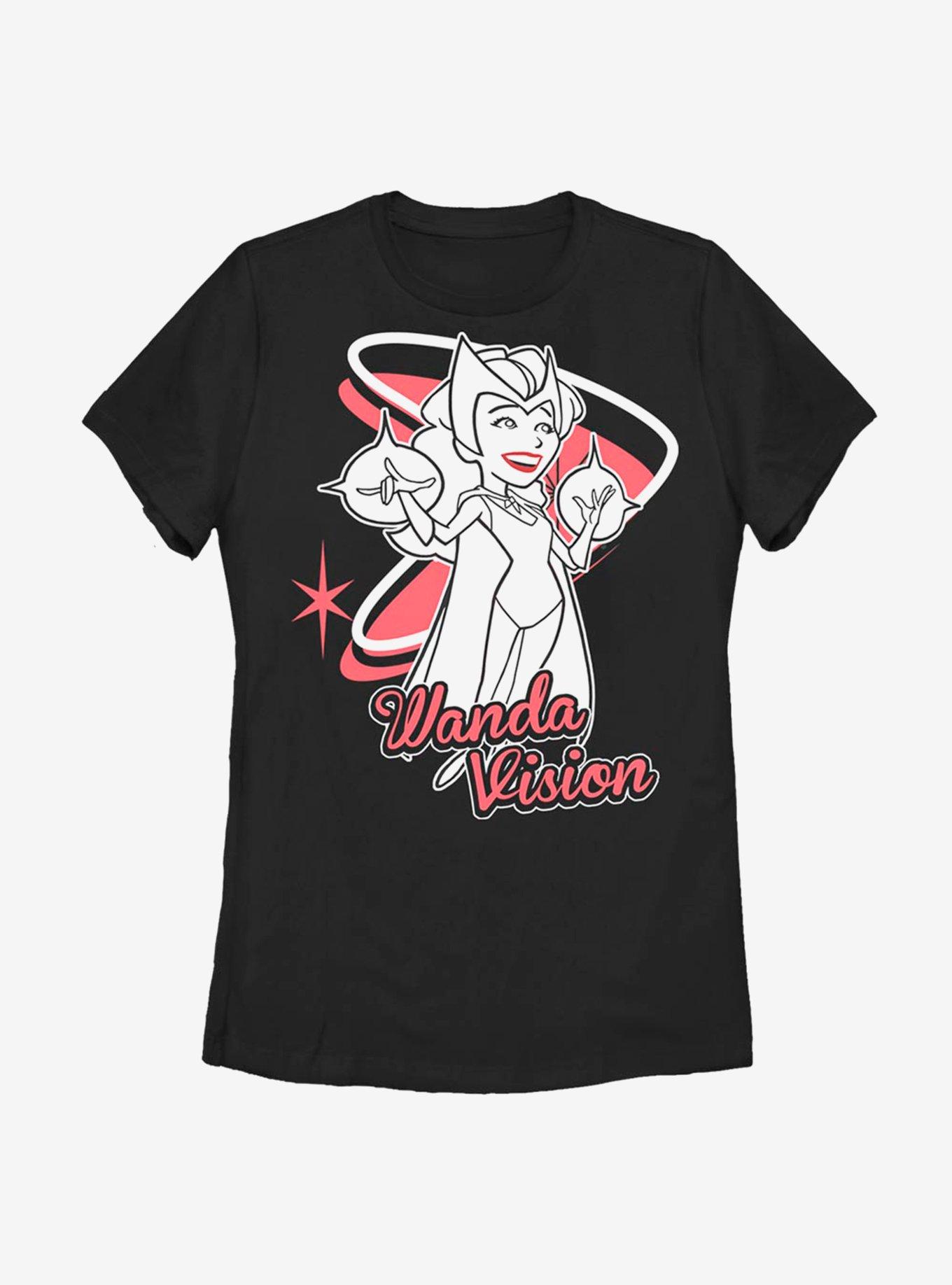 Marvel WandaVision Wanda Special Womens T-Shirt, BLACK, hi-res view 1