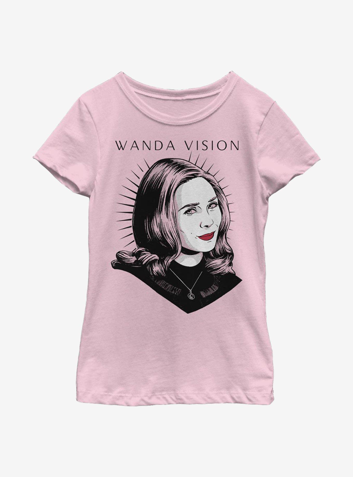 Marvel WandaVision Red Highlight Youth Girls T-Shirt, , hi-res