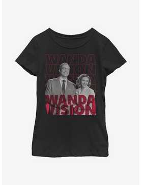 Marvel WandaVision Repeating Text Youth Girls T-Shirt, , hi-res