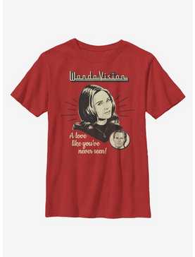 Marvel WandaVision Love Youth T-Shirt, , hi-res
