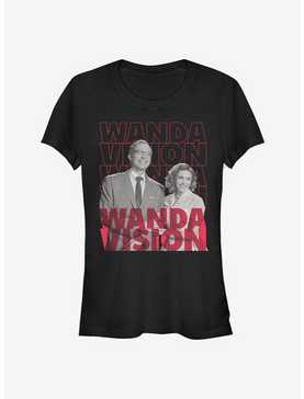Marvel WandaVision Repeating Text Girls T-Shirt, , hi-res
