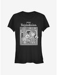 Marvel WandaVision Vintage T.V. Girls T-Shirt, BLACK, hi-res