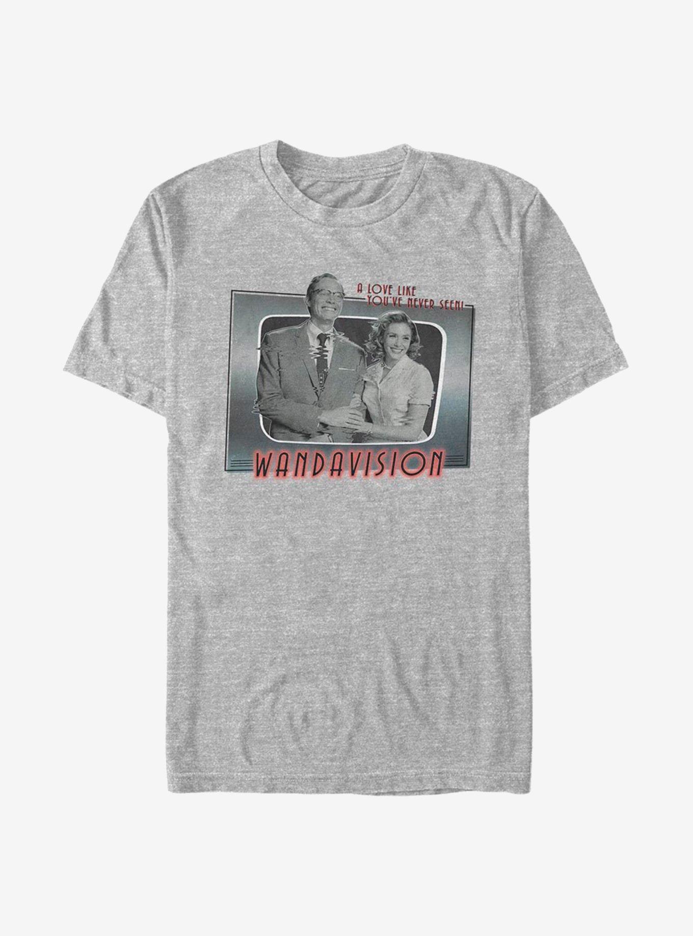 Marvel WandaVision Romantic Couple T-Shirt, ATH HTR, hi-res