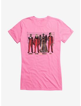 Doctor Who Festive Special Line Up Girls T-Shirt, CHARITY PINK, hi-res