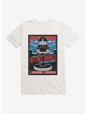 Doctor Who Festive Special Drones T-Shirt, WHITE, hi-res