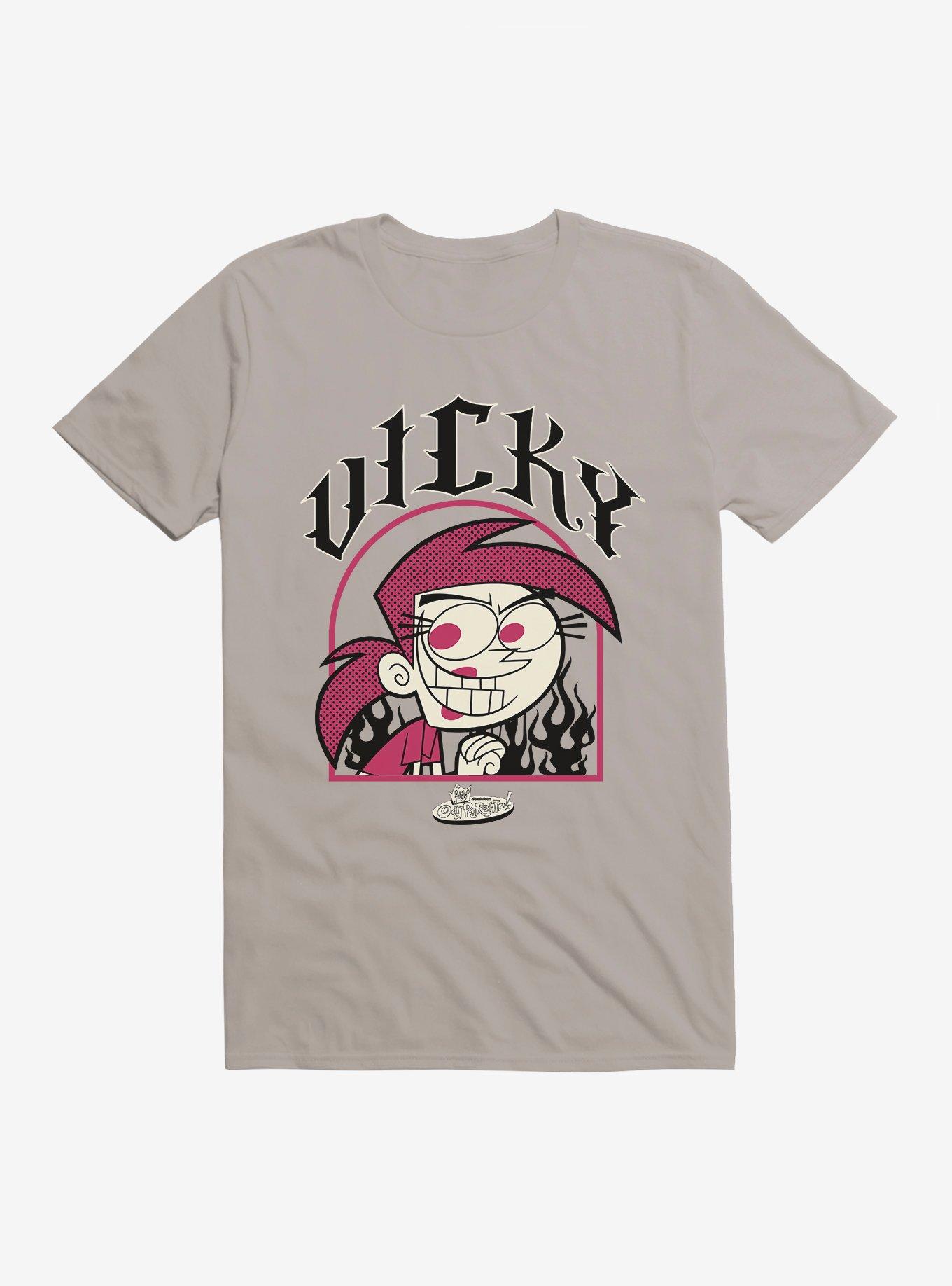 Fairly Oddparents Vicky T-Shirt, LIGHT GREY, hi-res