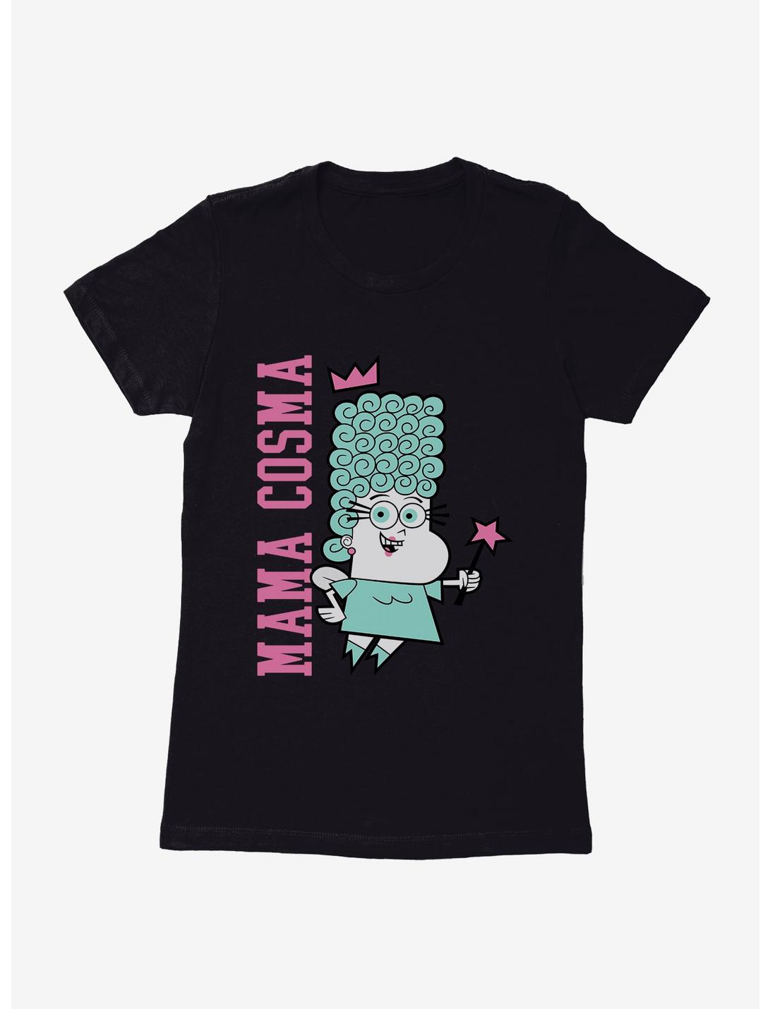 Fairly Oddparents Mama Cosma Womens T-Shirt, BLACK, hi-res