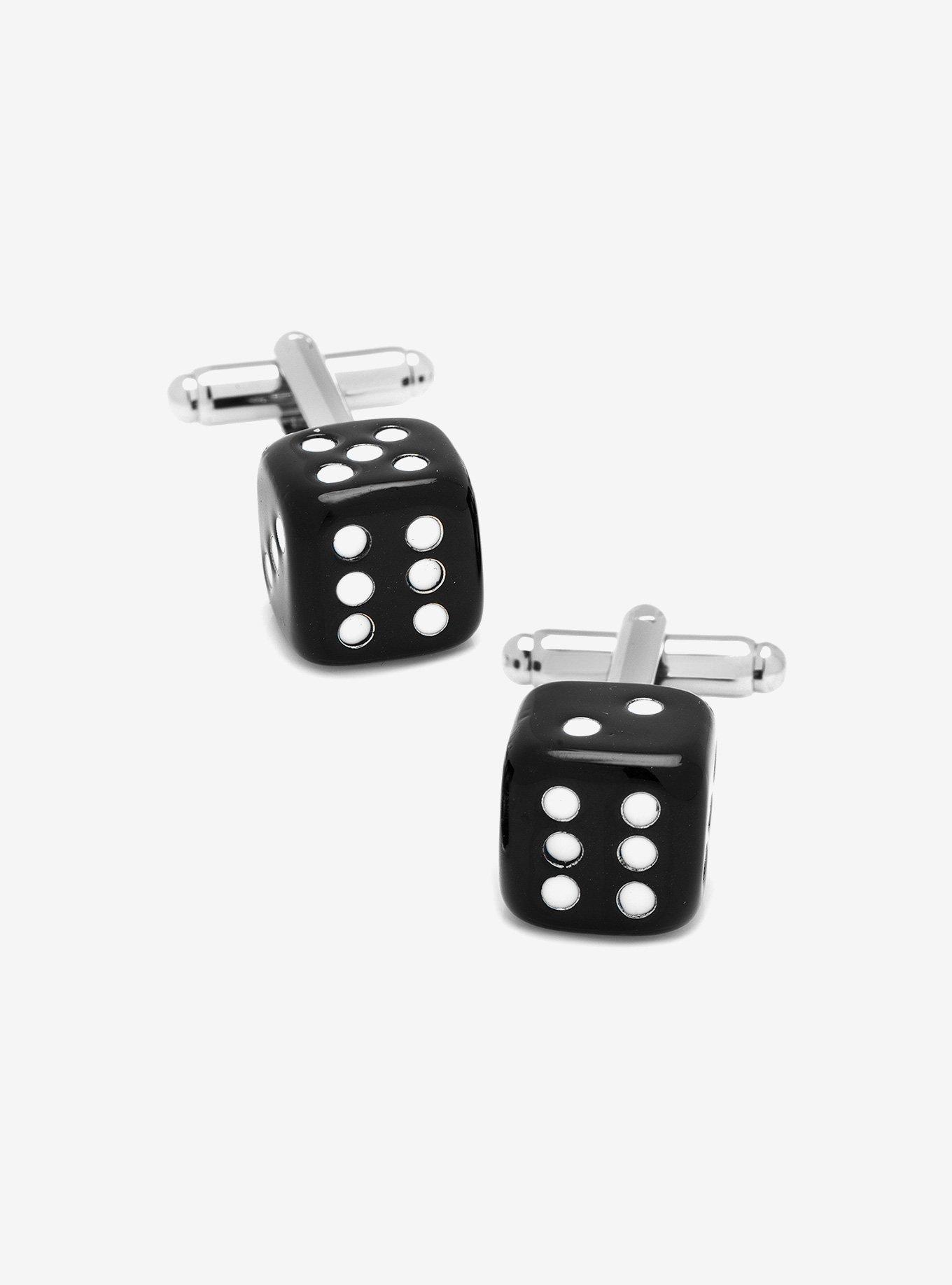 Black Dice Cufflinks, , hi-res