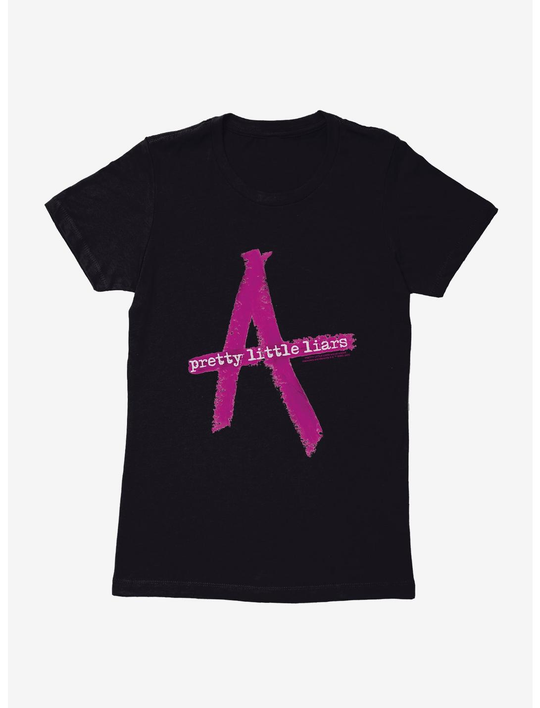 Pretty Little Liars Pink A Womens T-Shirt, BLACK, hi-res
