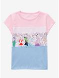 Disney Princesses Toddler Panel T-Shirt - BoxLunch Exclusive, MULTI, hi-res
