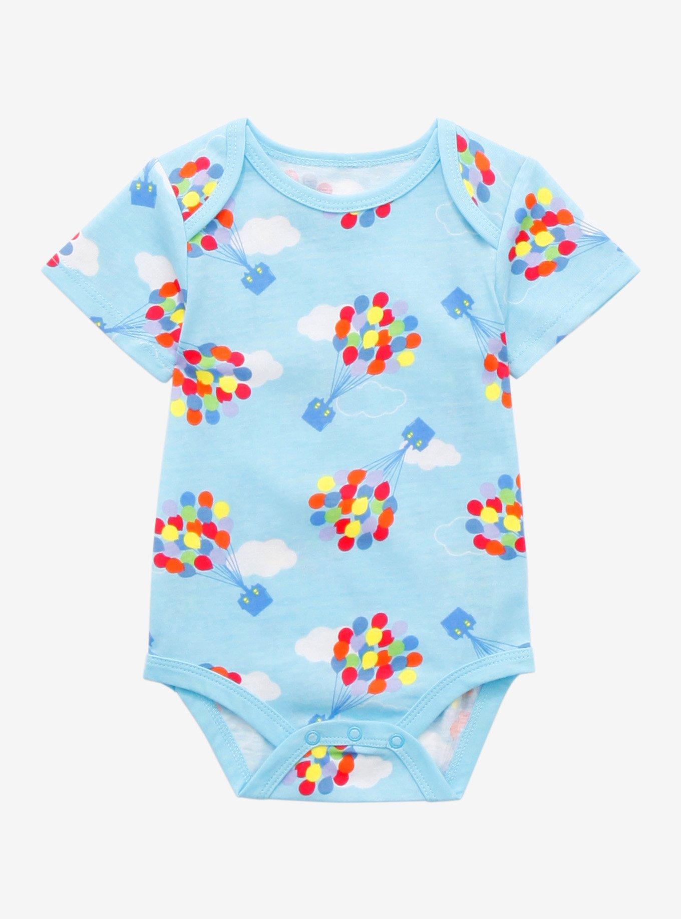 Disney Pixar Up Carl's House Infant One-Piece - BoxLunch Exclusive, LIGHT BLUE, hi-res
