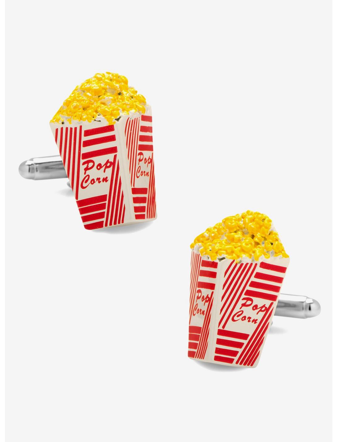 3D Popcorn Cufflinks, , hi-res
