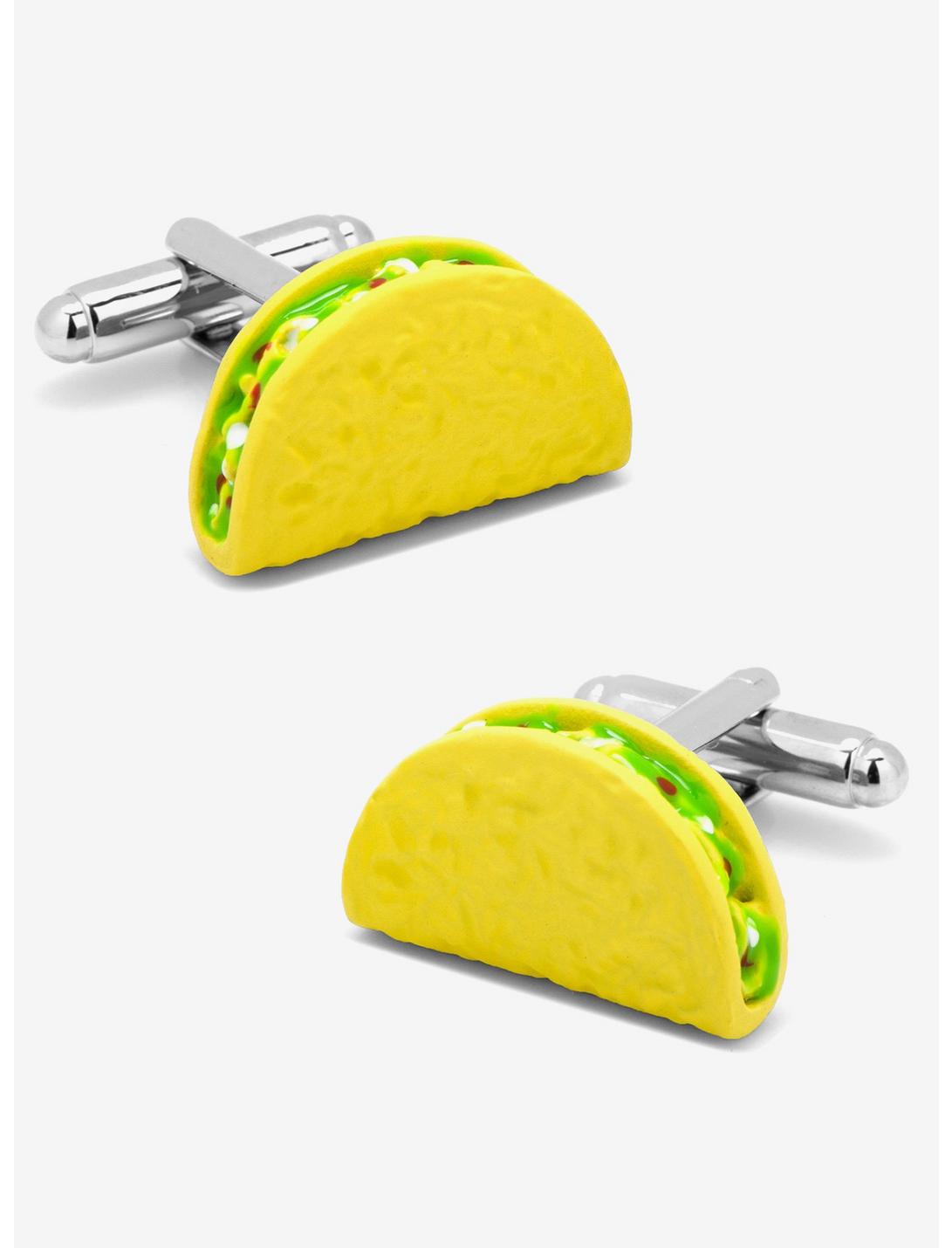 3D Taco Cufflinks, , hi-res