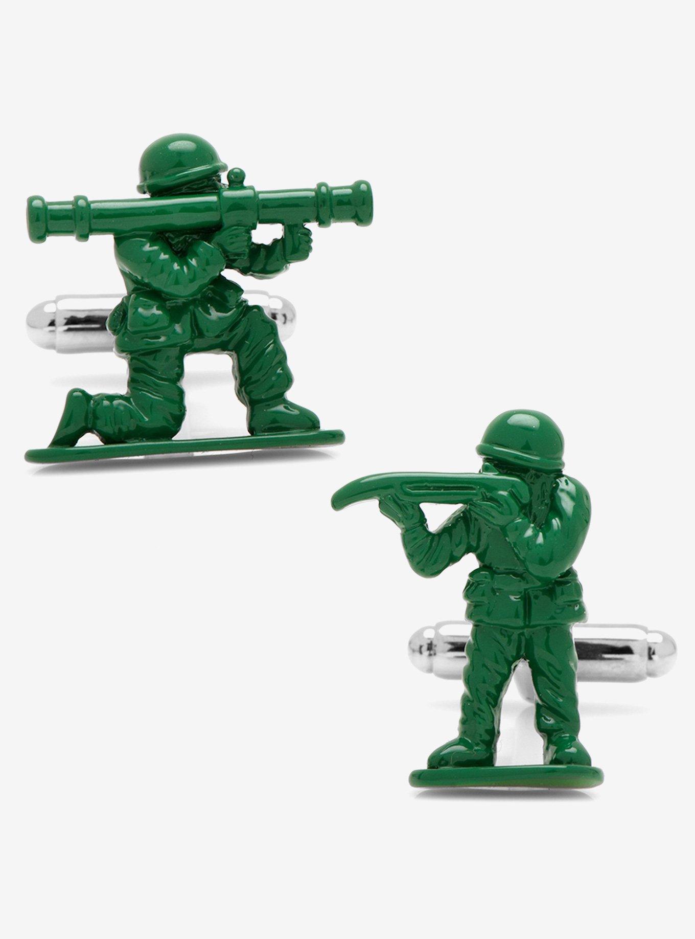 Green Army Men Cufflinks, , hi-res