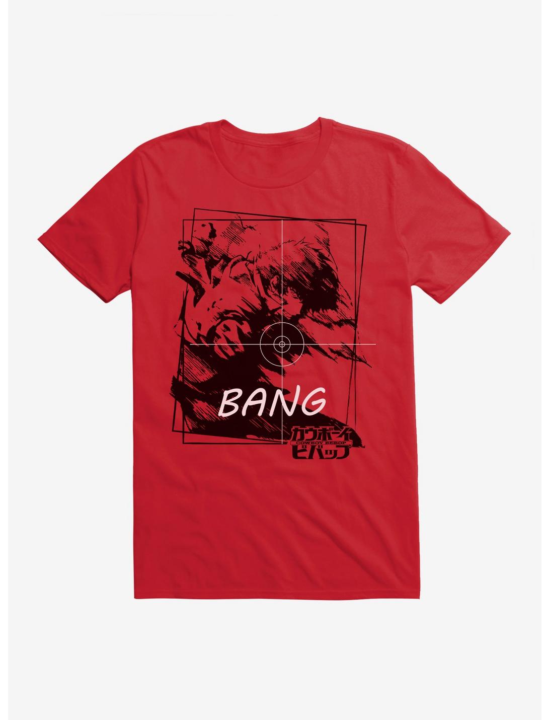 Cowboy Bebop Bang T-Shirt, RED, hi-res