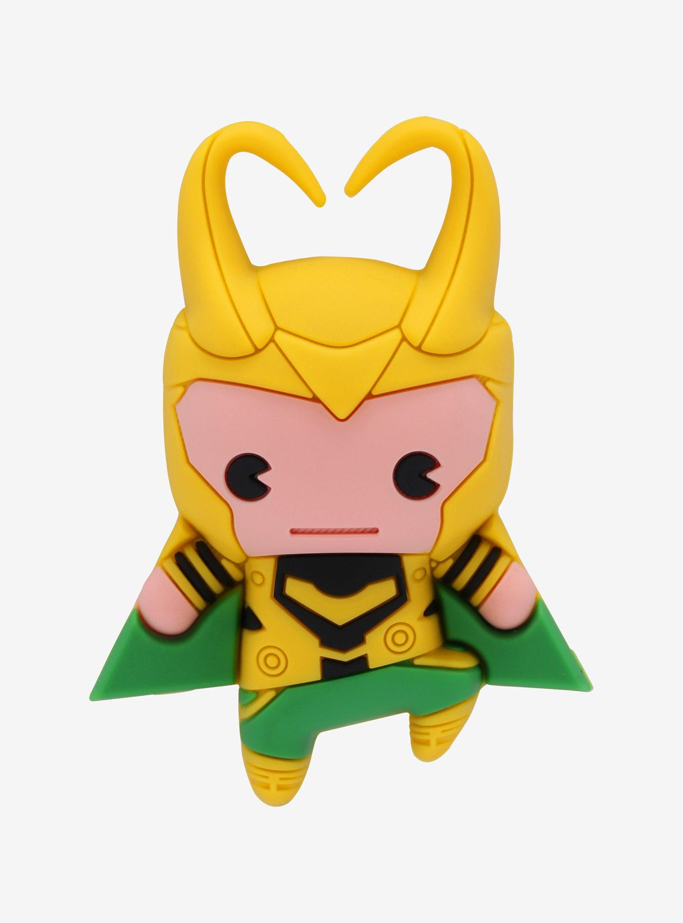 Marvel Loki Chibi Magnet, , hi-res
