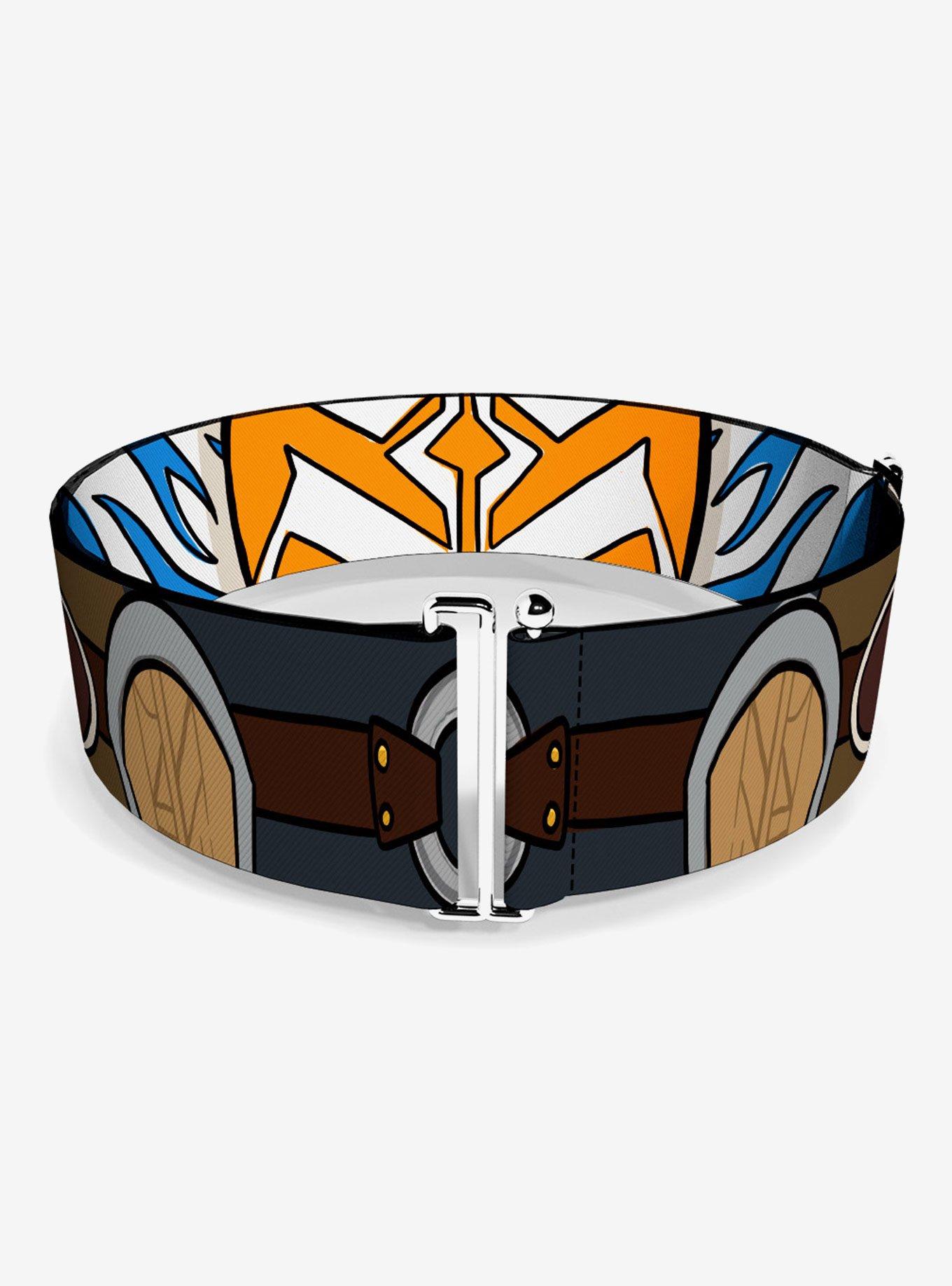 Buckle-Down Star Wars: The Clone Wars Ahsoka Tano Bounding Elements Cinch Belt, , hi-res