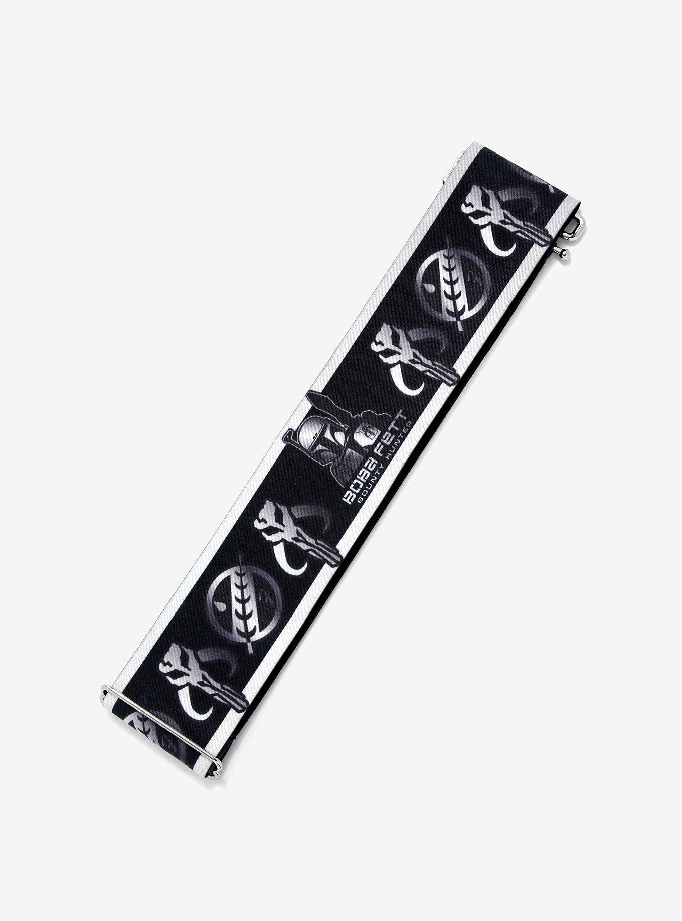 Buckle-Down Star Wars Boba Fett Symbol Cinch Belt, , hi-res