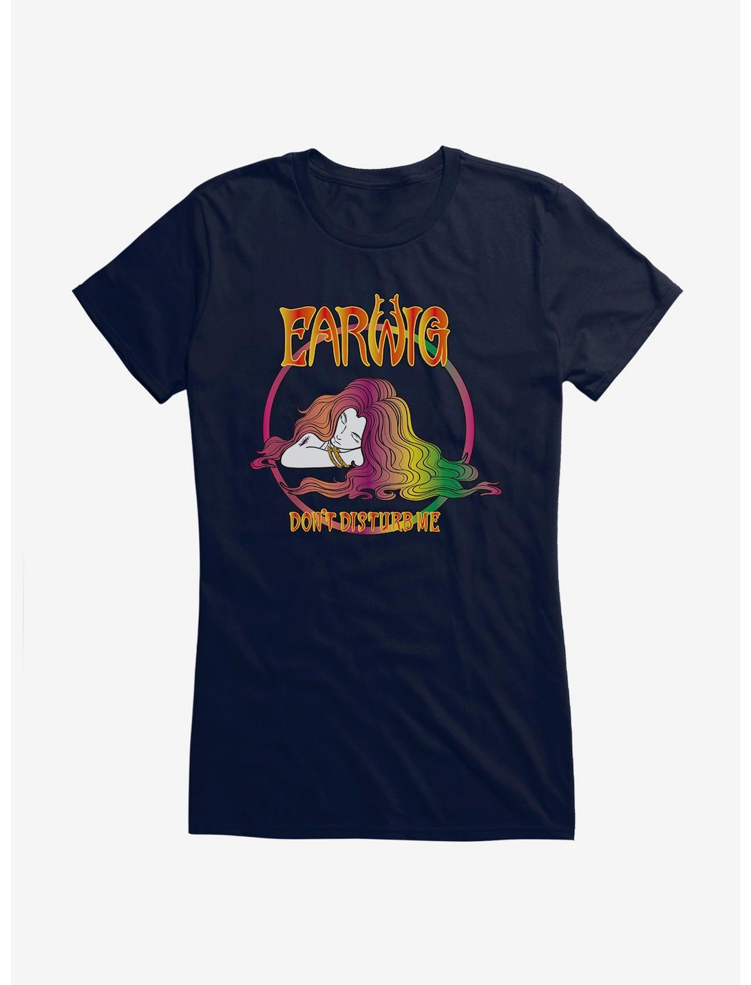 Studio Ghibli Earwig And The Witch Don't Disturb Me Girls T-Shirt, NAVY, hi-res