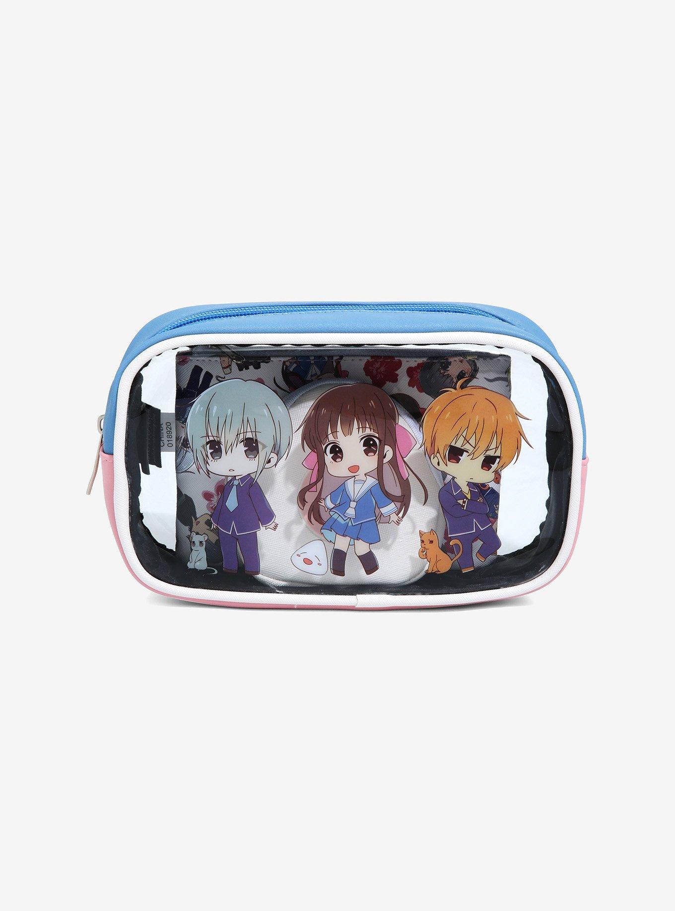 Fruits Basket Chibi Yuki, Tohru, & Kyo Cosmetic Bag Set - BoxLunch Exclusive, , hi-res