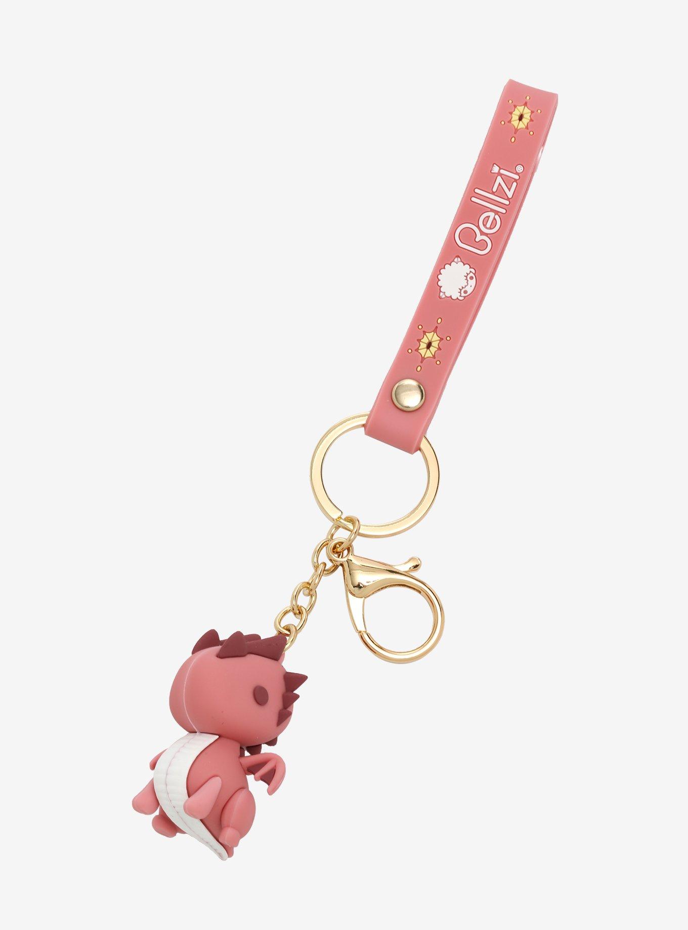 Bellzi Draggi the Dragon Keychain, , hi-res
