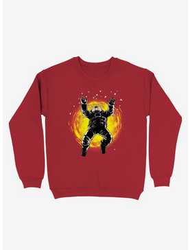 Astronaut Lost In The Space Red Sweatshirt, , hi-res