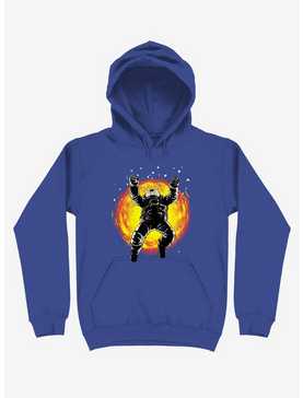 Astronaut Lost In The Space Royal Blue Hoodie, , hi-res