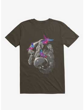 Astronaut A Touch Of Whimsy Brown T-Shirt, , hi-res