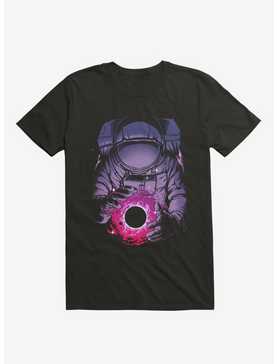 Astronaut Deep Space Black T-Shirt, , hi-res