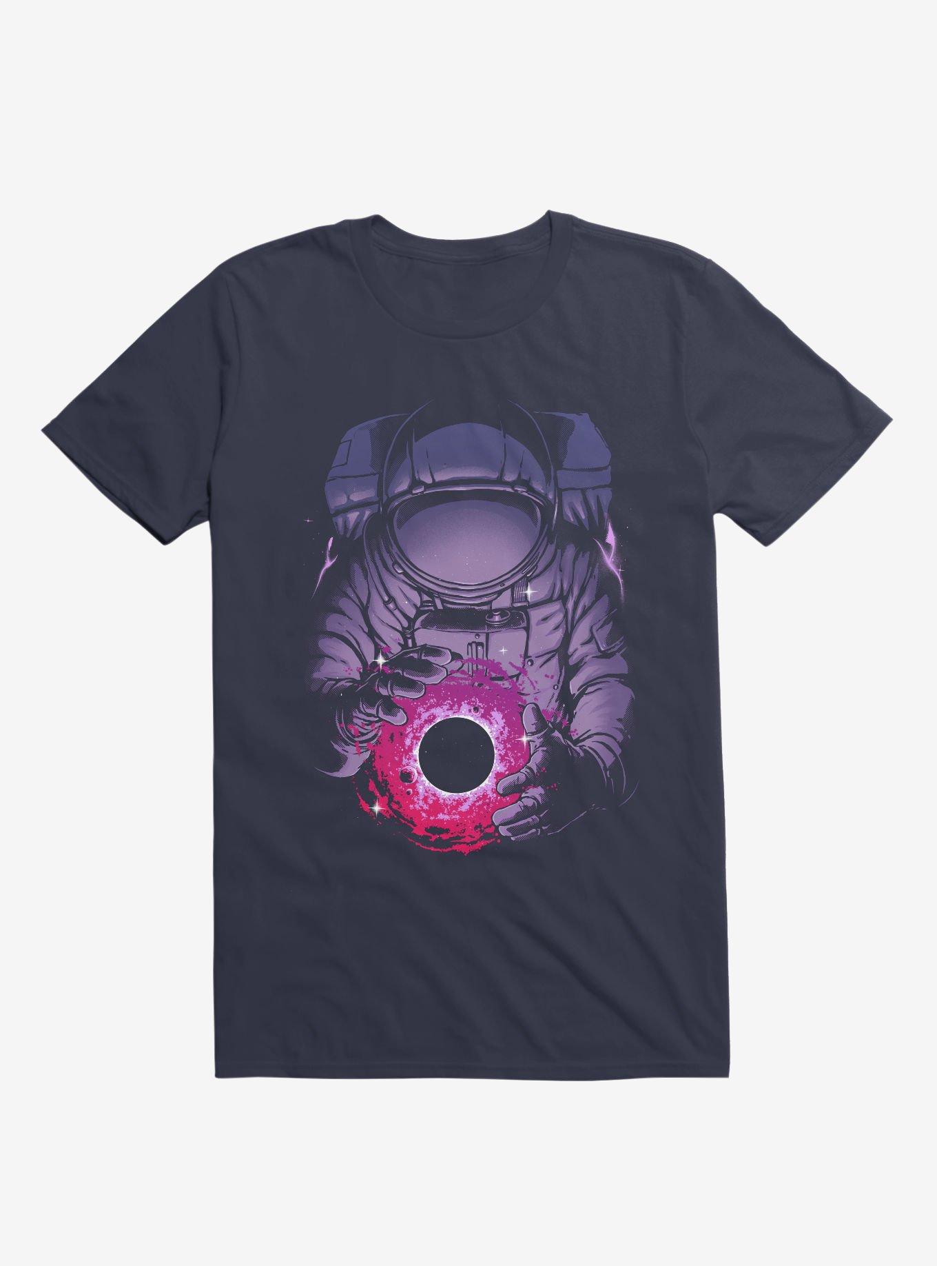 Astronaut Deep Space Navy Blue T-Shirt, , hi-res