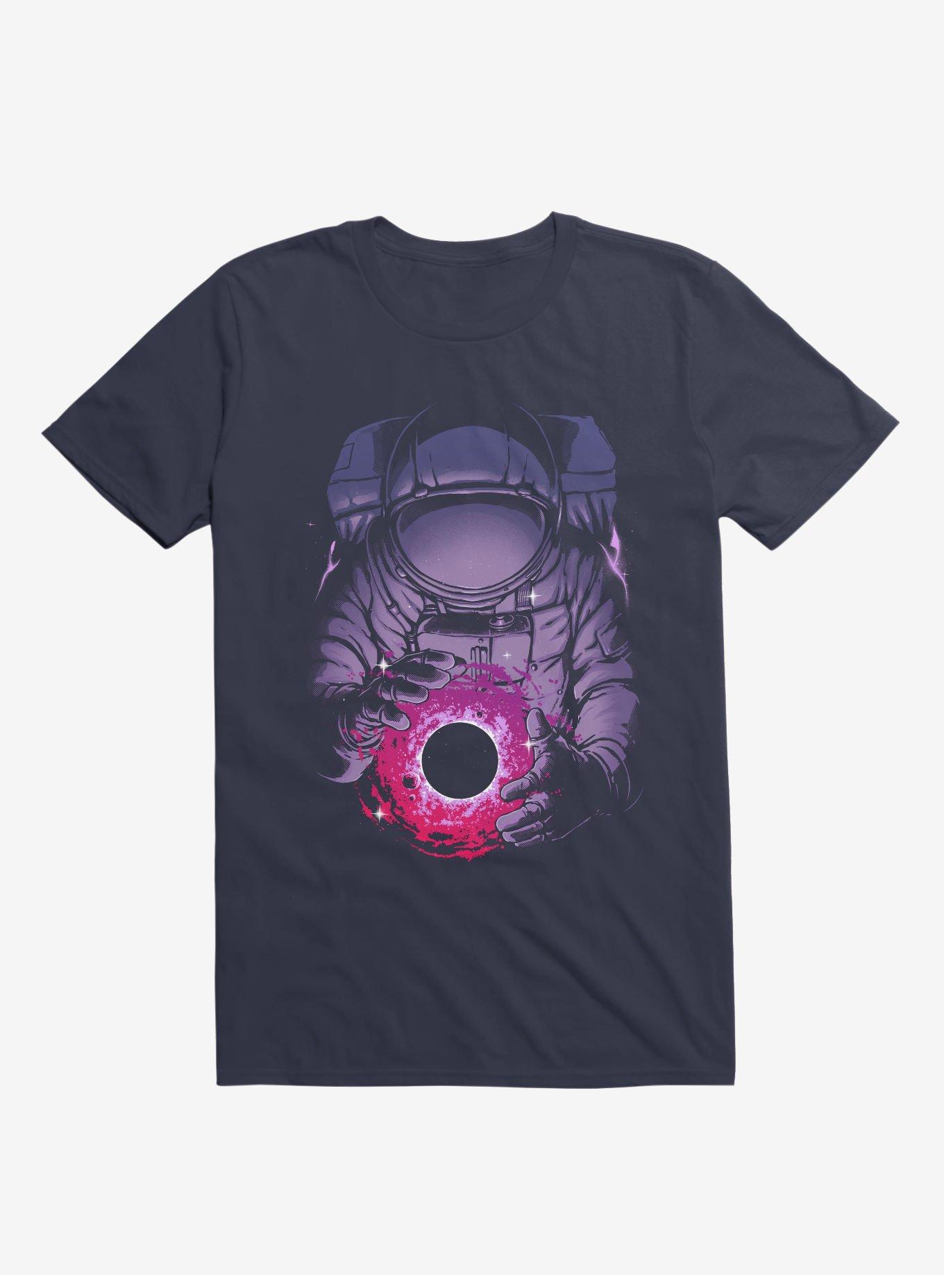 Astronaut Deep Space Navy Blue T-Shirt, , hi-res